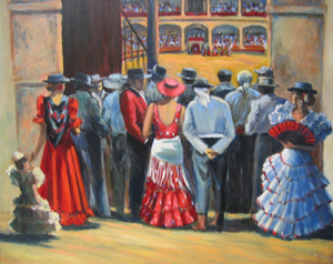<a href='askme.php?folder=5&image=100_100_0001.JPG'>Ask me about this image</a><br /><br />
Name:Detail Waiting for The Goyesca, Ronda<br>
Info:Oil<br>
For Sale: Yes